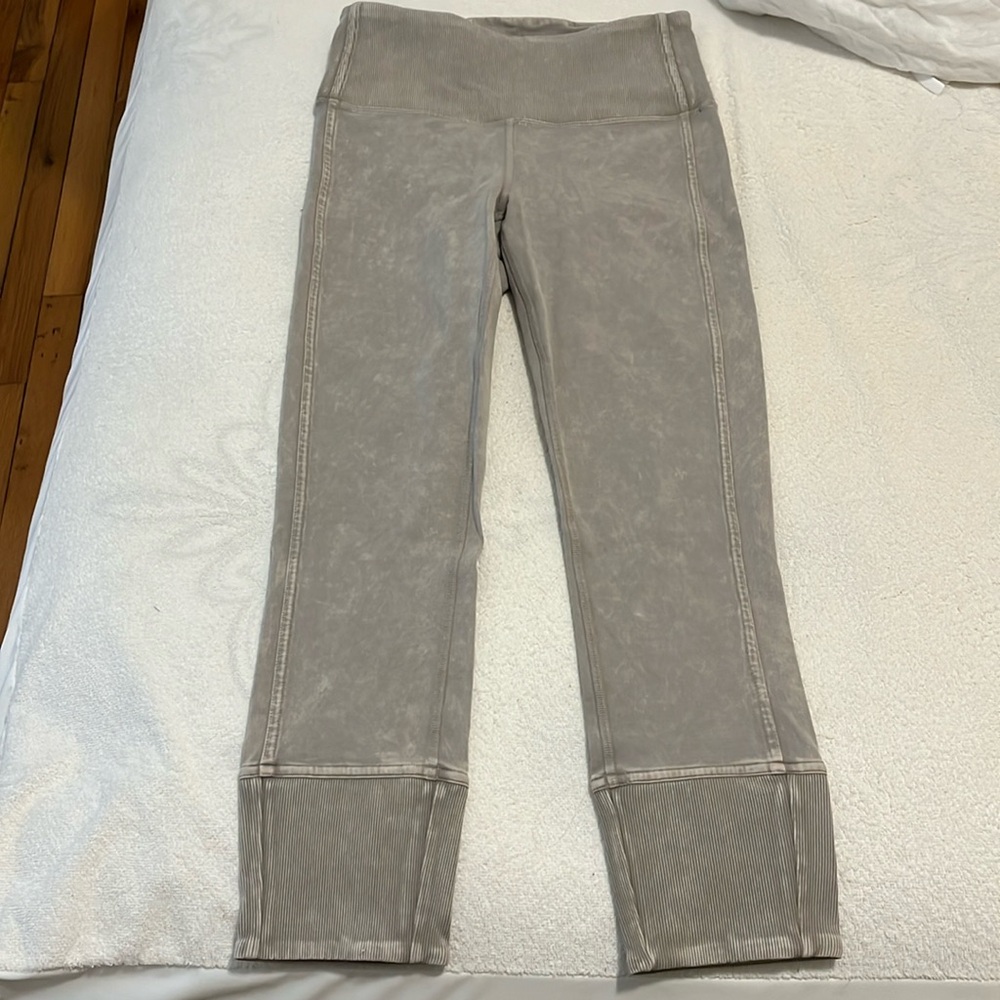 lululemon athletica Gray High-Waist Leggings